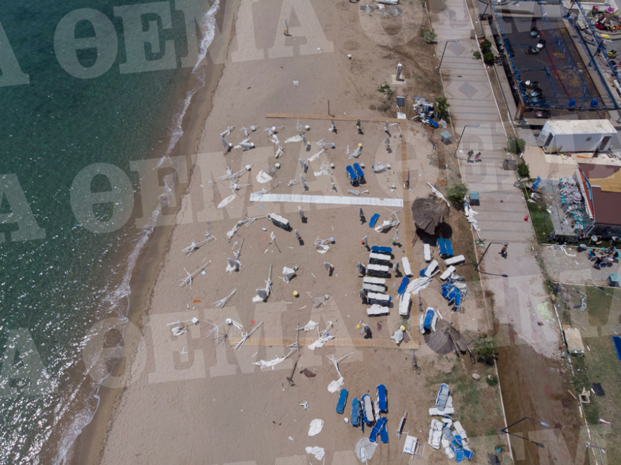 Χαλκιδική: Οι εικόνες - σοκ της καταστροφής