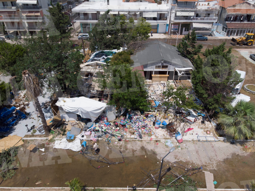 Χαλκιδική: Οι εικόνες - σοκ της καταστροφής