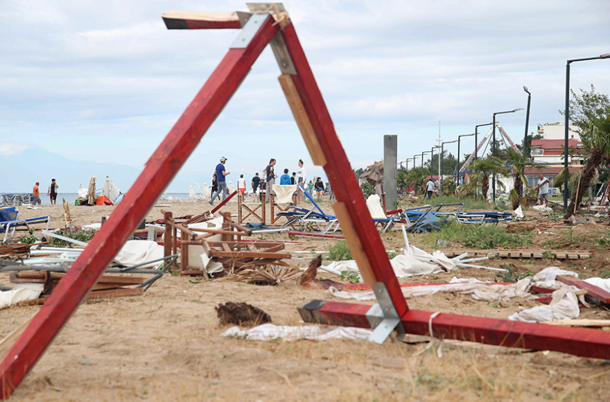 Χαλκιδική: Οι εικόνες - σοκ της καταστροφής