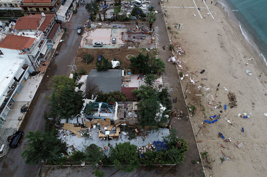 Χαλκιδική: Οι εικόνες - σοκ της καταστροφής
