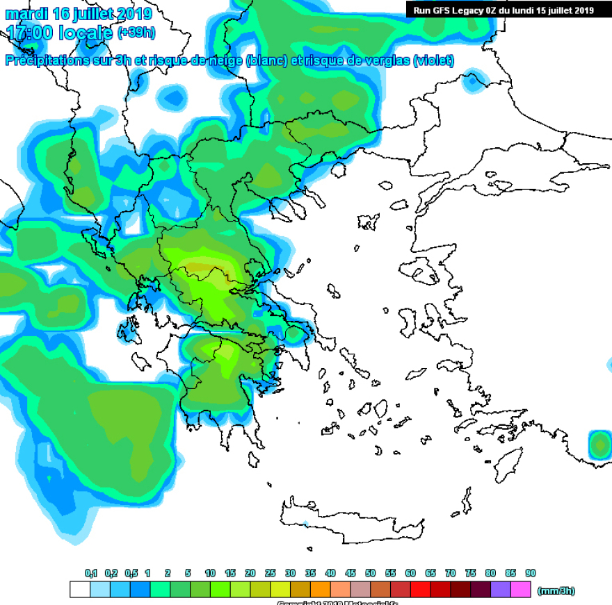 Καιρός: Ο «Αντίνοος» φέρνει ένα δύσκολο τριήμερο με καταιγίδες και ανέμους - Δείτε χάρτες