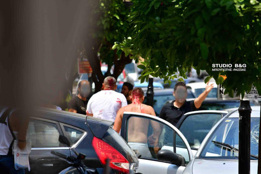 Ναύπλιο: Άγριο ξύλο μεταξύ Ρομά στο κέντρο της πόλης