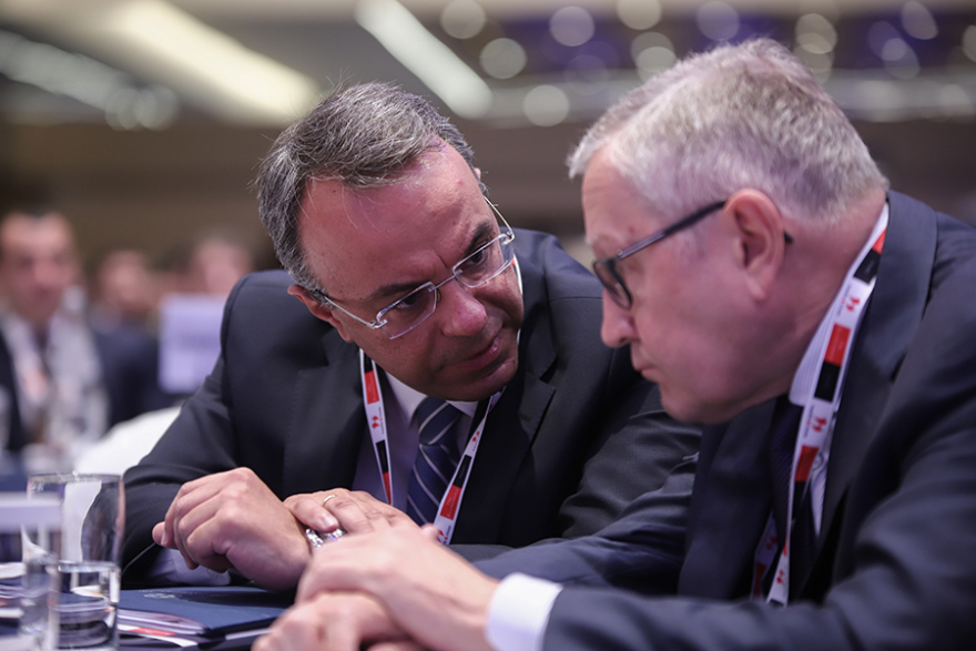 Σταϊκούρας: Με ανάπτυξη η μείωση των πλεονασμάτων -  Ρέγκλινγκ: Καλοδεχούμενες οι μεταρρυθμίσεις