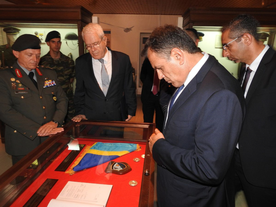 Παναγιωτόπουλος από Κύπρο: Αποφασισμένοι να προασπίσουμε τα εθνικά μας συμφέροντα