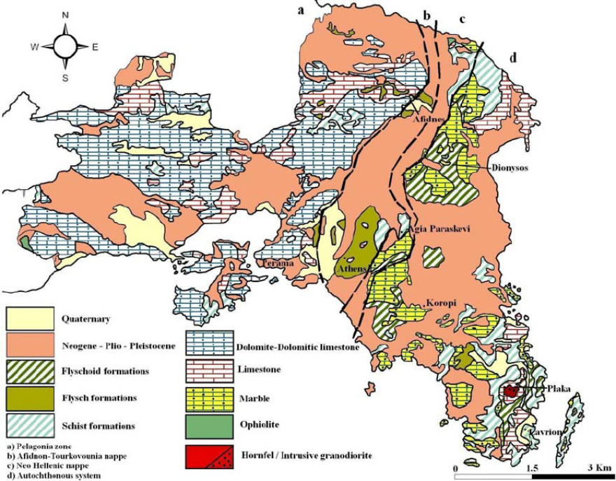 Οι σεισμοί της Αθήνας και το ρήγμα της Πάρνηθας