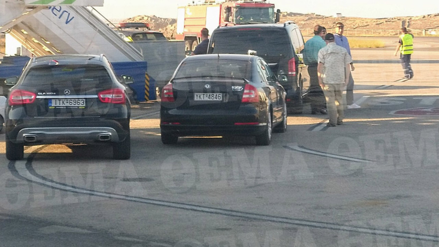 Η Τίφανι Τραμπ στη Μύκονο: Δείτε πλάνα από την επίσκεψη της κόρης του Αμερικανού προέδρου στο νησί