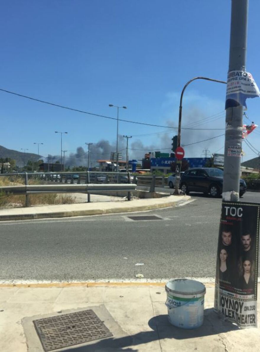 Σε ύφεση τα πύρινα μέτωπα