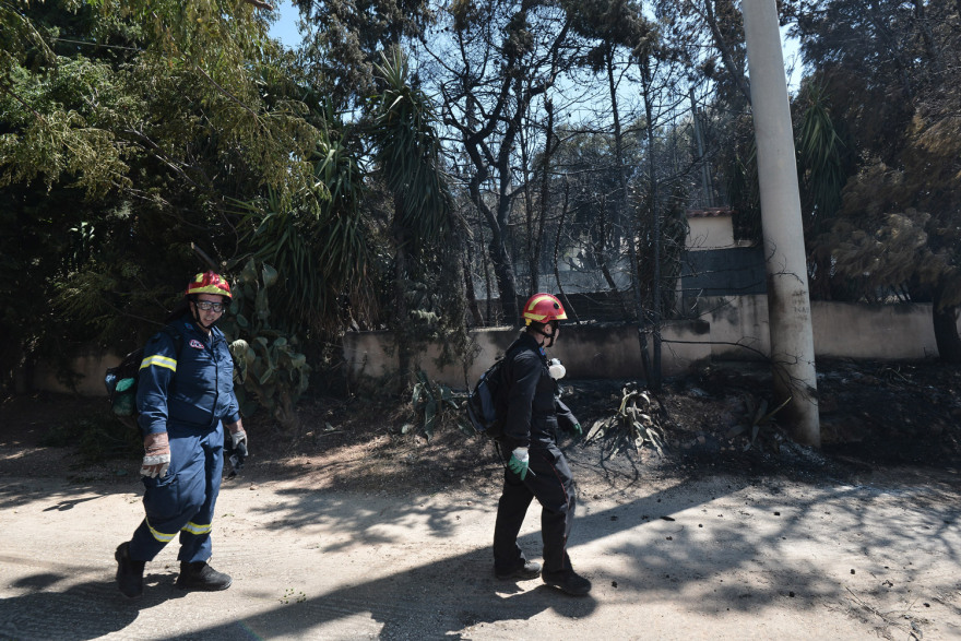 Σε ύφεση τα πύρινα μέτωπα