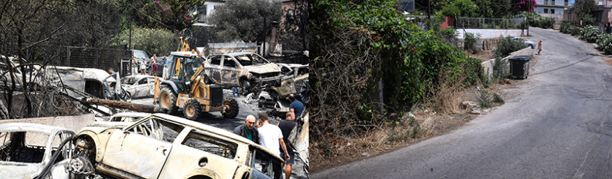 Μάτι, ένας χρόνος μετά: 15 εικόνες από την τραγωδία στην ελπίδα