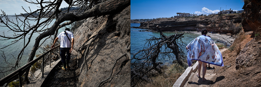 Μάτι, ένας χρόνος μετά: 15 εικόνες από την τραγωδία στην ελπίδα