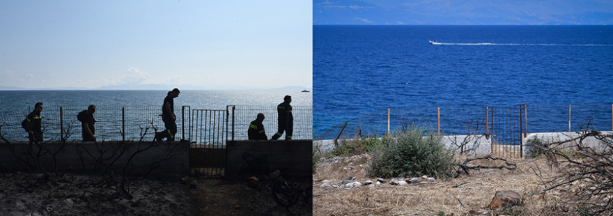 Μάτι, ένας χρόνος μετά: 15 εικόνες από την τραγωδία στην ελπίδα