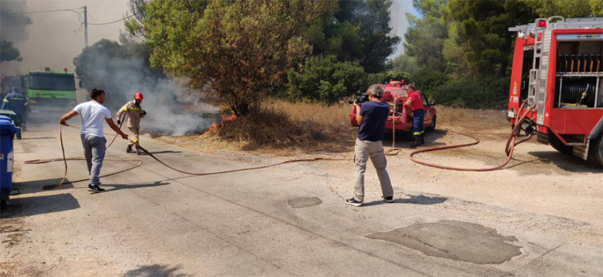 Φωτιές σε Ραφήνα και Βαρνάβα: Άμεση κινητοποίηση της Πυροσβεστικής - Τέθηκαν υπό έλεγχο