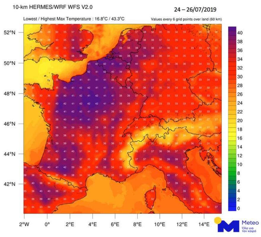 Καιρός: Καύσωνας στην Ευρώπη - Διαβάστε τι προβλέπεται για την Ελλάδα 