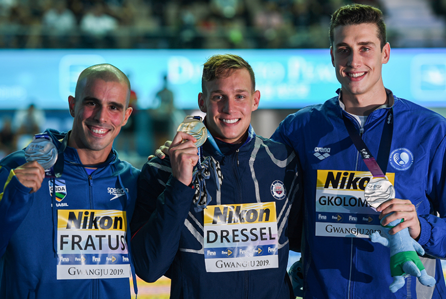 Ασημένιος στα 50μ. ελεύθερο στο παγκόσμιο πρωτάθλημα ο Γκολομέεβ του Εθνικού