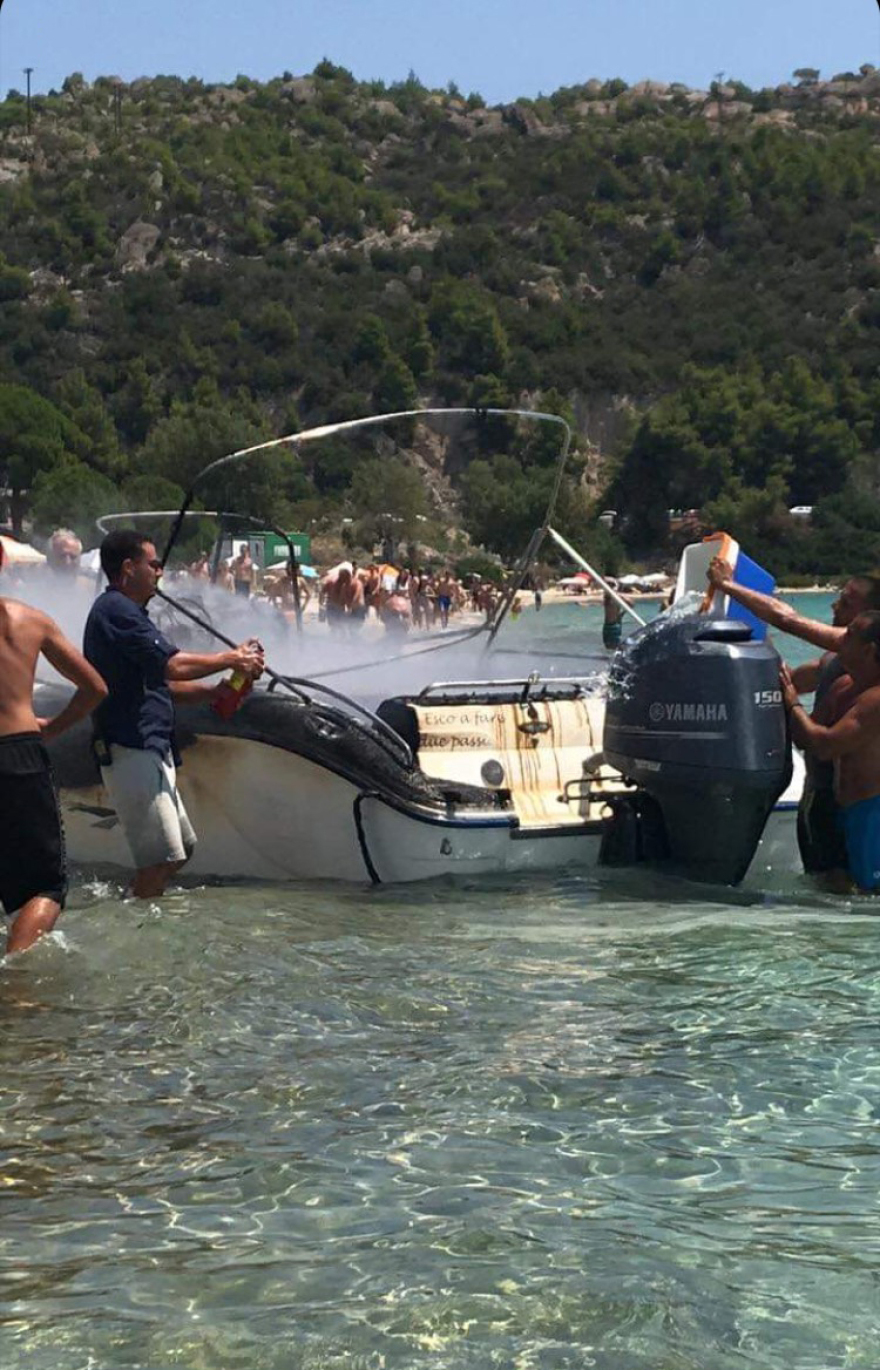 Έκρηξη σε σκάφος στη Χαλκιδική: Ελαφρά τραύματα για μητέρα και κόρη από τη Σερβία