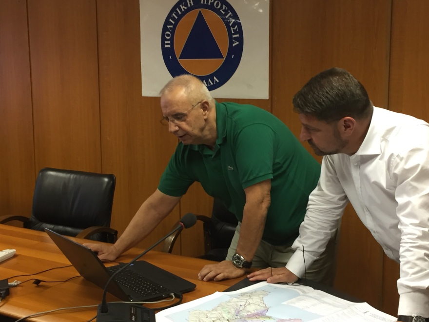 Χαρδαλιάς: Η Πολιτική Προστασία θα λειτουργεί 24 ώρες