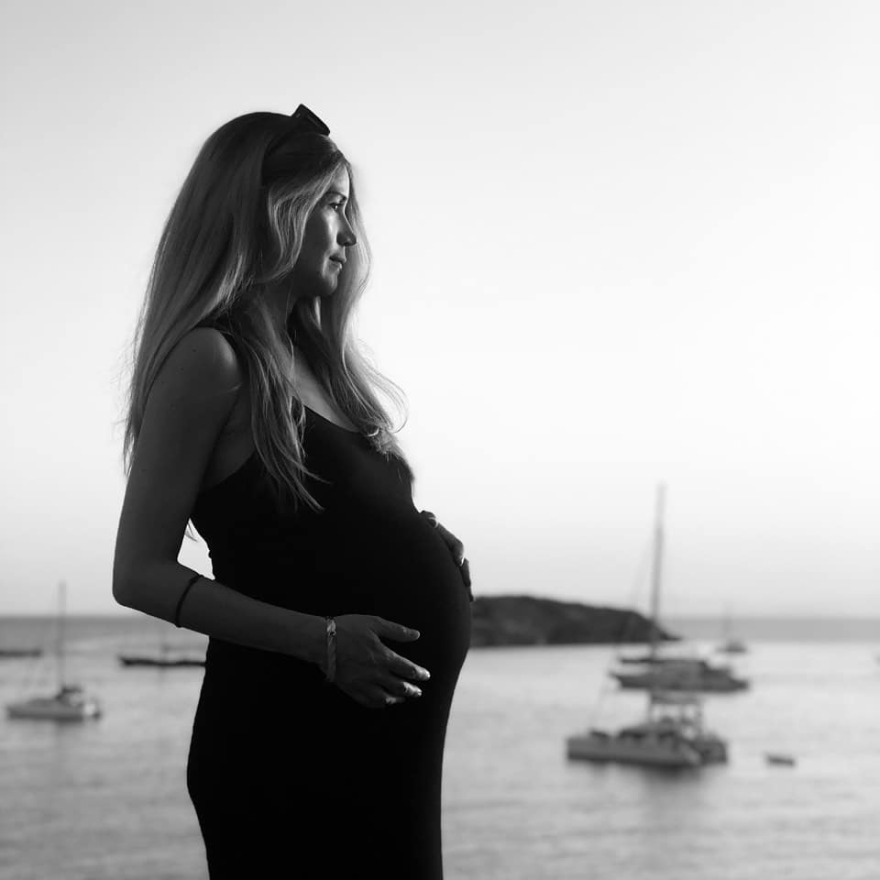 Ιωάννα Παππά: Φωτογραφίες λίγο προτού γεννήσει