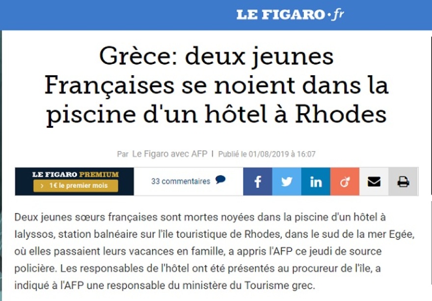 Τραγωδίες σε Ρόδο και Κρήτη: Παγκόσμιο σοκ για τα τρία νεκρά παιδιά σε πισίνες μέσα σε μια μέρα