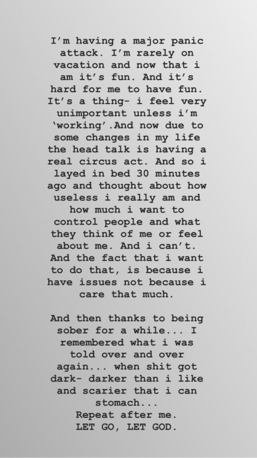 Σοφία Καρβέλα: Αυτή τη στιγμή έχω πάθει κρίση πανικού