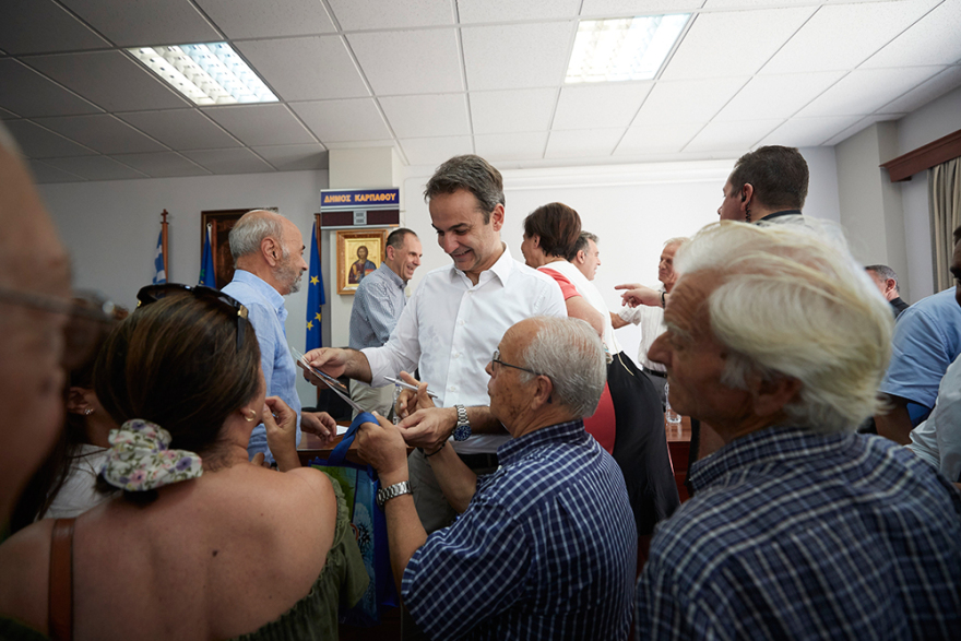 Δέσμευση Μητσοτάκη για τη λειτουργία του νοσοκομείου της Καρπάθου 