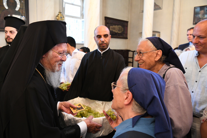 Εορτή της Θείας Μεταμορφώσεως στο Οικουμενικό Πατριαρχείο