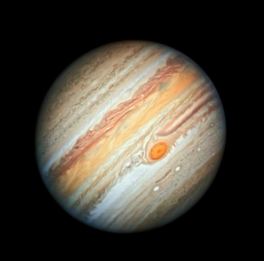 Δείτε  τη νέα εντυπωσιακή φωτογραφία του Δία που τράβηξε το Hubble