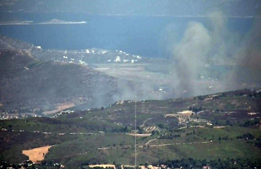 Υπό έλεγχο η φωτιά στον Μαραθώνα