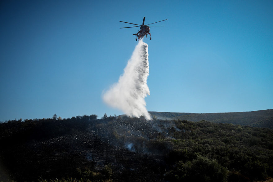 Ξέσπασαν 59 φωτιές σε ένα 24ωρο - Σε ύφεση όλα τα μέτωπα 