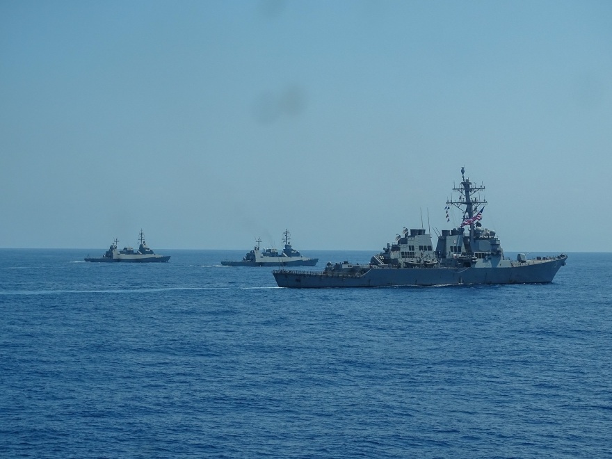 Φωτογραφίες: Γυμνάσια ναυτικών δυνάμεων από Ισραήλ, ΗΠΑ, Ελλάδα και Γαλλία