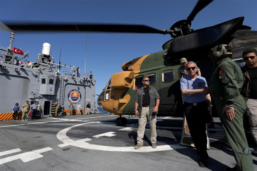 Νέες απειλές Ακάρ: Δεν θα επιτρέψουμε τετελεσμένα σε Κύπρο, Αιγαίο, Ανατολική Μεσόγειο