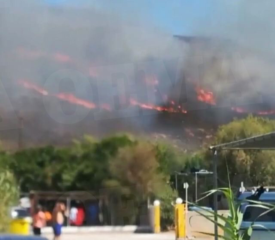 Σε ύφεση η φωτιά στην Ελαφόνησο - «Κρανίου τόπος» το 25% του νησιού