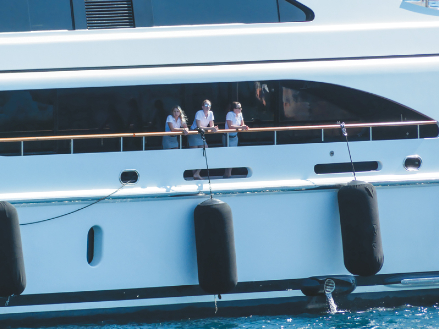 Σκιάθος: Πασαρέλα για dream yachts 