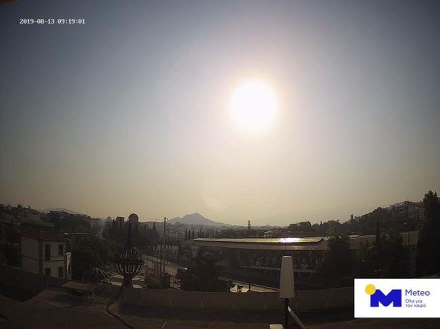 Από τον δορυφόρο φαίνεται η μεγάλη φωτιά στην Εύβοια