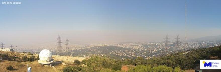 Από τον δορυφόρο φαίνεται η μεγάλη φωτιά στην Εύβοια