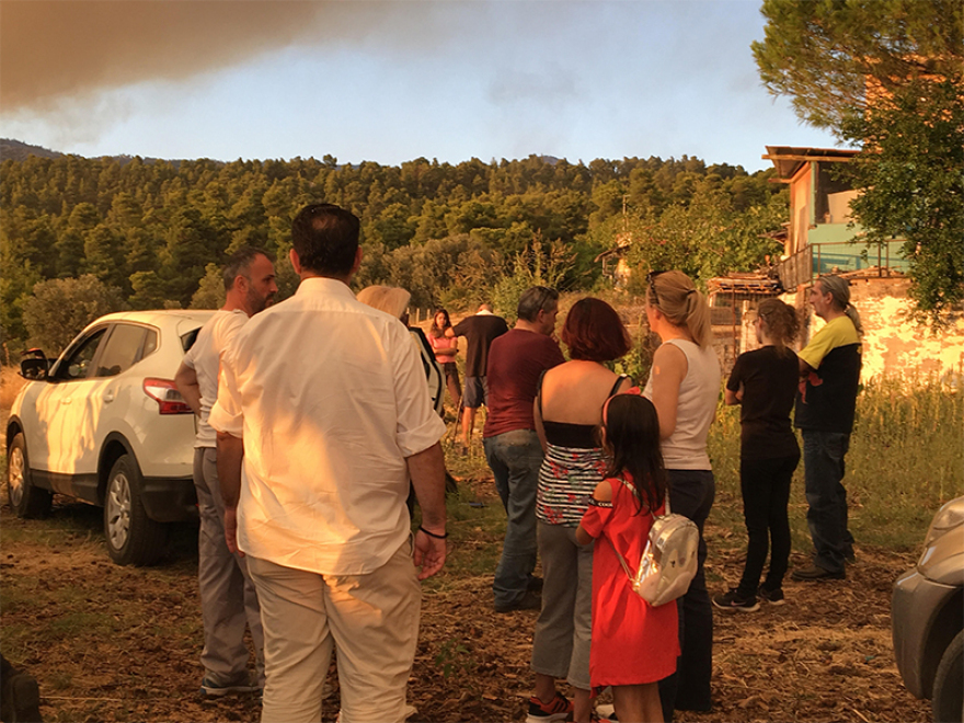 Φωτιά στην Εύβοια: Μέτωπο χιλιομέτρων από τις αναζωπυρώσεις - Αγωνία για την Πλατάνα
