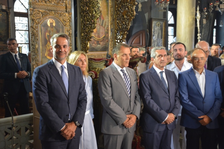 Μητσοτάκης από Τήνο: Η Ελλάδα ατενίζει το μέλλον με αισιοδοξία, η σκέψη μας στους πολίτες που δοκιμάζονται από τις φωτιές