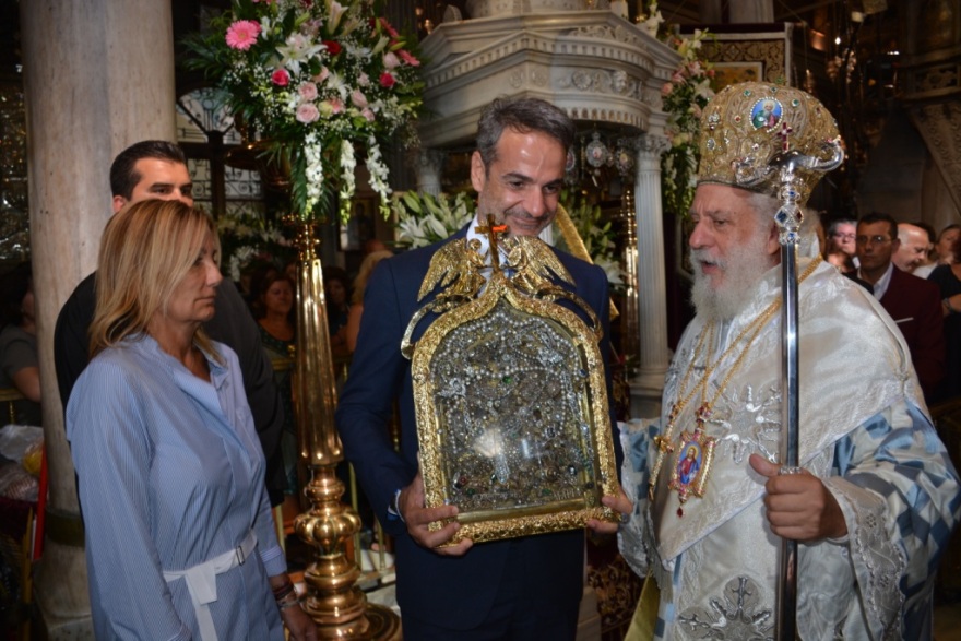 Μητσοτάκης από Τήνο: Η Ελλάδα ατενίζει το μέλλον με αισιοδοξία, η σκέψη μας στους πολίτες που δοκιμάζονται από τις φωτιές