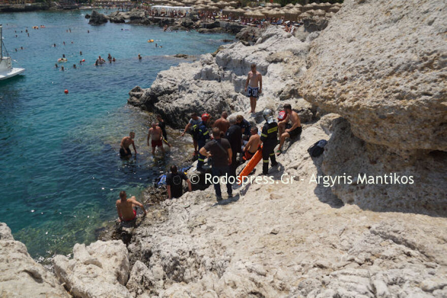 Ρόδος: Ινδός τουρίστας πέθανε μετά από κατάδυση στην Καλλιθέα