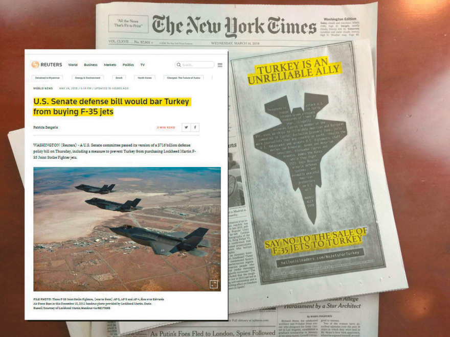 Οι Έλληνες της Αμερικής που «έριξαν» τα F-35 της Τουρκίας