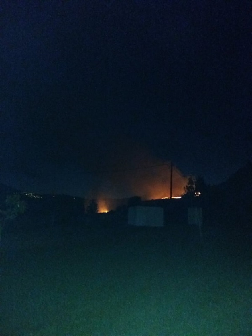 Βίντεο: Φωτιά κοντά στην κοινότητα Βαρικού του Δήμου Αμυνταίου στη Φλώρινα