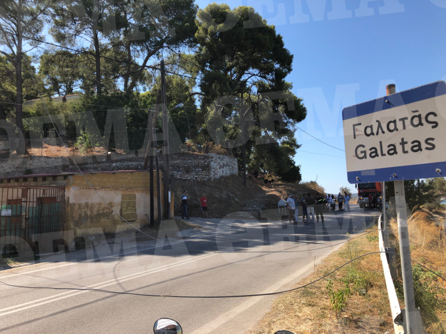 Έπεσε ελικόπτερο ανάμεσα σε Γαλατά και Πόρο