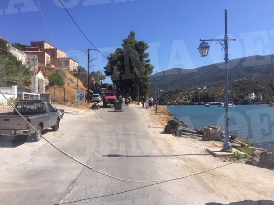 Έπεσε ελικόπτερο ανάμεσα σε Γαλατά και Πόρο