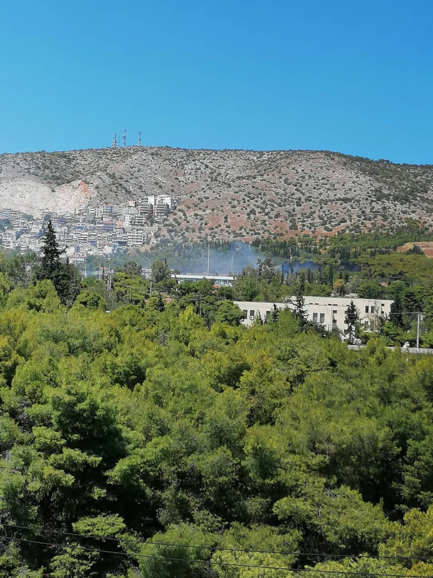 Υπό έλεγχο η φωτιά στη δασική έκταση στο Δάσος Χαϊδαρίου