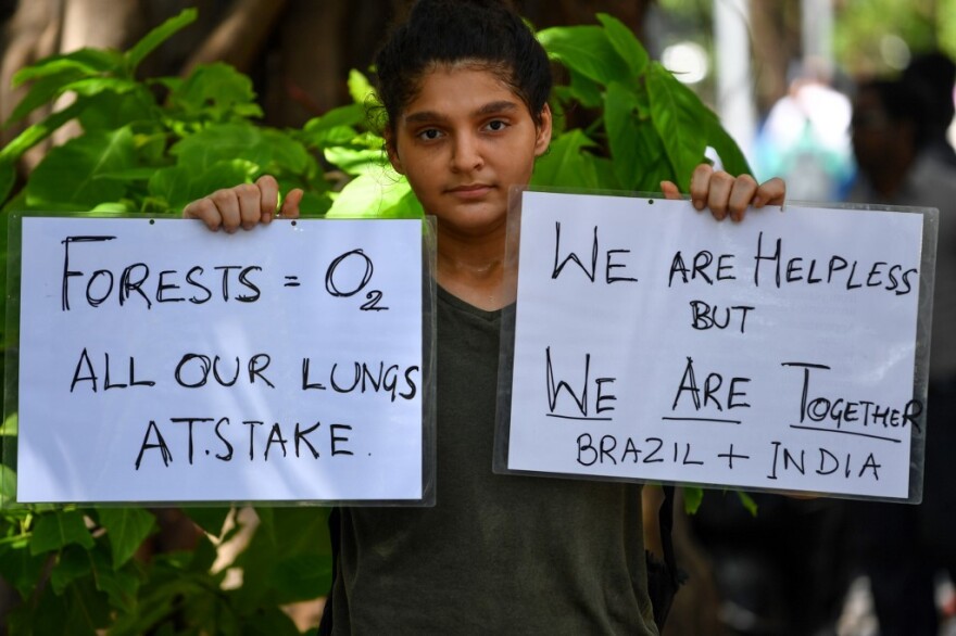 Ηχηρή φωνή για τη διάσωση του Αμαζονίου - Διαδηλώσεις ανά την Ευρώπη