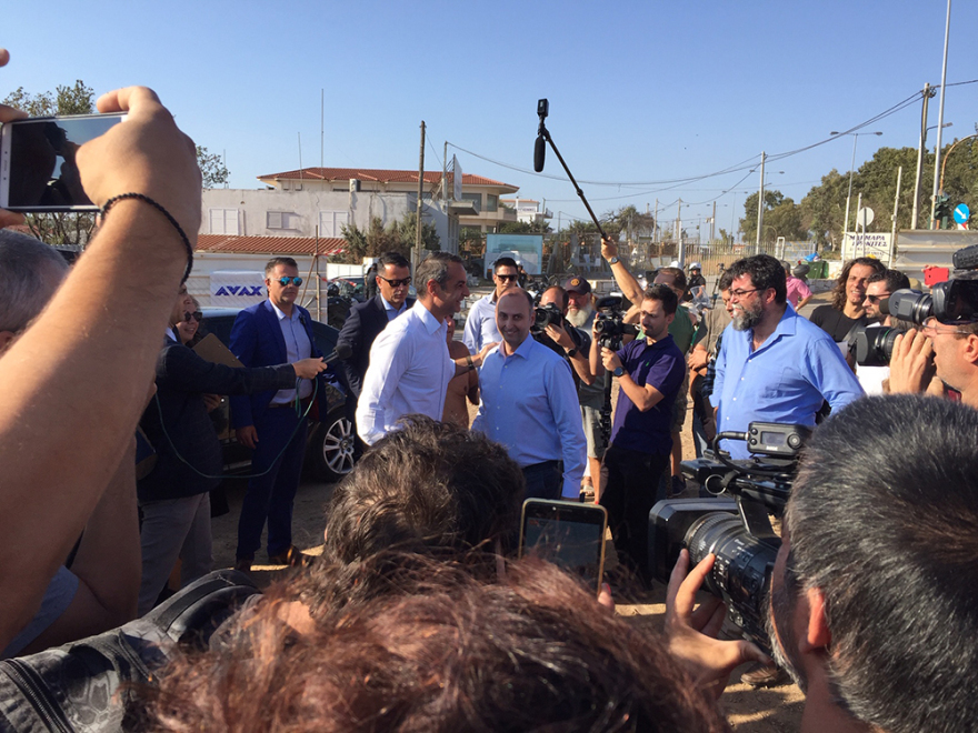 O Μητσοτάκης στο οικόπεδο- βόμβα που καθαρίστηκε: Το κράτος μπορεί να λειτουργήσει 