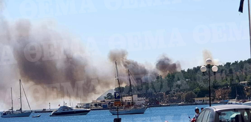 Περιορίστηκε η φωτιά στην Κέρκυρα - Καλύτερη εικόνα σε Ηλεία και Αρκαδία 