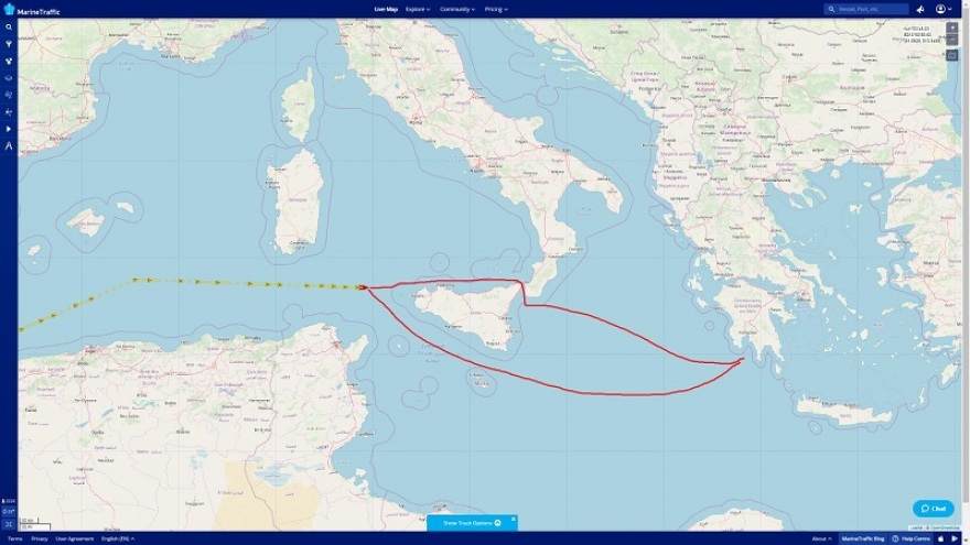 Το ιρανικό δεξαμενόπλοιο Adrian Darya 1 άλλαξε ρότα – Πλέει εκτός ευρωπαϊκών υδάτων