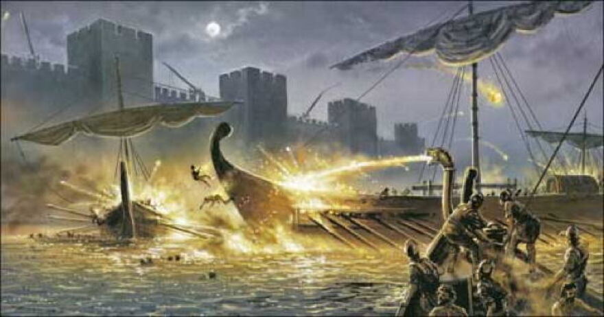 Υγρό(ν) πυρ: Το φοβερό μυστικό όπλο της Βυζαντινής Αυτοκρατορίας