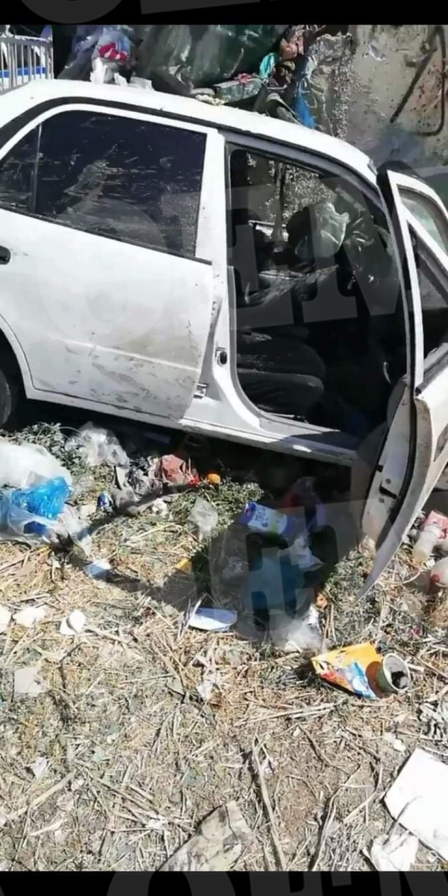 Σοκαριστικό δυστύχημα στο Καματερό: Πήγε να πετάξει τα σκουπίδια και τον παρέσυρε αυτοκίνητο