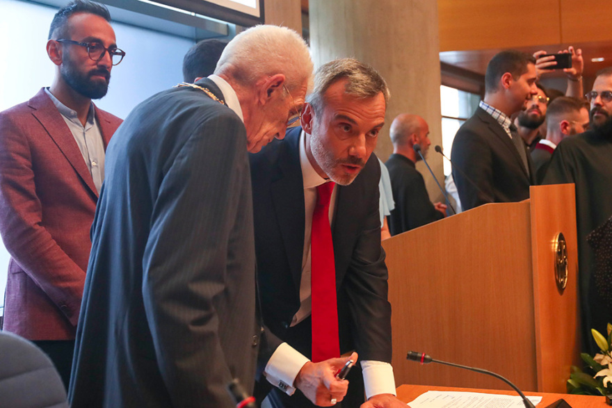 Δήμαρχος Θεσσαλονίκης ορκίστηκε ο Κωνσταντίνος Ζέρβας